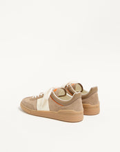 Load image into Gallery viewer, Upvillage Low Top Trainer In Split Leather And Calfskin Nappa Leather