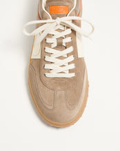 Load image into Gallery viewer, Upvillage Low Top Trainer In Split Leather And Calfskin Nappa Leather