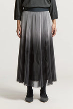 Load image into Gallery viewer, Midi skirt in ombré pleated tulle