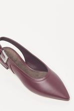Load image into Gallery viewer, Genuine leather flat sling-backs