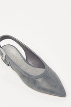 Load image into Gallery viewer, Genuine leather flat sling-backs