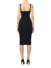 Load image into Gallery viewer, Bustier dress in bi-elastic fabric