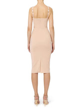 Load image into Gallery viewer, Bustier dress in bi-elastic fabric