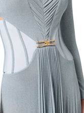 Load image into Gallery viewer, Red Carpet lurex jersey dress