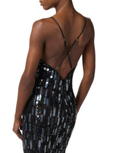 Load image into Gallery viewer, Red Carpet tulle dress with sequins