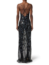 Load image into Gallery viewer, Red Carpet tulle dress with sequins