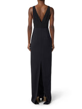 Load image into Gallery viewer, Red Carpet dress in georgette and crêpe fabrics with crystals