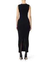 Load image into Gallery viewer, Dress in ribbed knit fabric with jewel logo