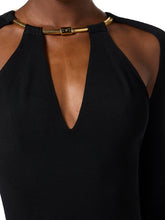 Load image into Gallery viewer, Knit dress with jewel snake