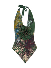 Load image into Gallery viewer, Alma One Piece Green Floral
