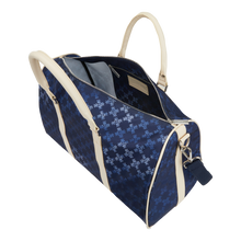 Load image into Gallery viewer, Turtle Monogram Recycled Canvas Travel Bag Large