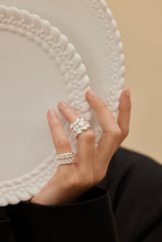 Load image into Gallery viewer, Sterling-silver ring Babylone