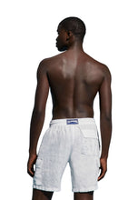 Load image into Gallery viewer, Linen Bermuda Shorts Cargo Pockets