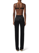 Load image into Gallery viewer, Bodysuit in jacquard tulle fabric with snake pattern