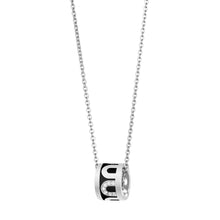 Load image into Gallery viewer, L'Arc de DAVIDOR Bead, 18k White Gold with Lacquered Ceramic and Colonnato Diamonds - DAVIDOR