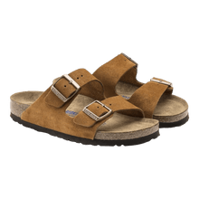 Load image into Gallery viewer, Birkenstock Arizona Soft Footbed Suede Leather Mink 1009526