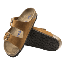 Load image into Gallery viewer, Birkenstock Arizona Soft Footbed Suede Leather Mink 1009526