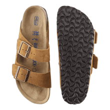 Load image into Gallery viewer, Birkenstock Arizona Soft Footbed Suede Leather Mink 1009526
