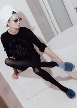 Load image into Gallery viewer, 1965 black on black long-sleeve tee