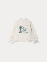 Load image into Gallery viewer, Leddis denim jacket with contrast stitching in organic cotton