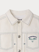 Load image into Gallery viewer, Leddis denim jacket with contrast stitching in organic cotton