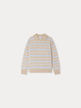 Load image into Gallery viewer, Bonpoint x Guest in Residence Louie unisex polo neck cashmere sweater in sand