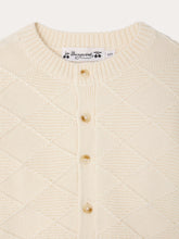 Load image into Gallery viewer, Louni cardigan with fancy stitch