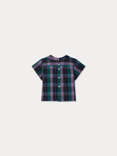 Load image into Gallery viewer, Luigi shirt in organic madras cotton