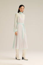 Load image into Gallery viewer, C5245406-SILK-GATHER-SLEEVE-DRESS-MINT.PINK-SCANLANTHEODORE-2_1740010783