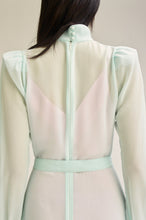 Load image into Gallery viewer, C5245406-SILK-GATHER-SLEEVE-DRESS-MINT.PINK-SCANLANTHEODORE-5_1740010900