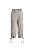 Load image into Gallery viewer, C6221477F-FAUX-SUEDE-CROP-CARGO-STONE-SCANLANTHEODORE-0_1775622253