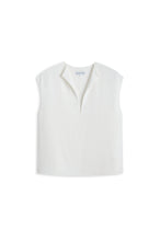 Load image into Gallery viewer, C6234164-V-NECK-TUNIC-TOP-WHITE-SCANLANTHEODORE-0_1770675099