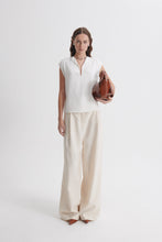 Load image into Gallery viewer, C6234164-V-NECK-TUNIC-TOP-WHITE-SCANLANTHEODORE-6_1770681019