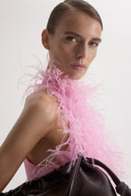 Load image into Gallery viewer, C6234193-OSTRICH-FEATHER-TOP-PINK-SCANLANTHEODORE-2_1773358994