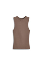Load image into Gallery viewer, C6262496-CREPE-KNIT-CREW-NECK-SINGLET-WHISKEY-SCANLANTHEODORE-0_1770674952