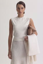 Load image into Gallery viewer, C6262497-CREPE-KNIT-JERSEY-TANK-CREAM-SCANLANTHEODORE-2_1770680846