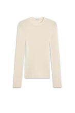 Load image into Gallery viewer, BABYWOOL CREW SWEATER - IVORY