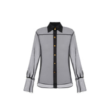 Load image into Gallery viewer, Blouse in organza fabric