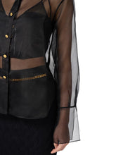 Load image into Gallery viewer, Blouse in organza fabric