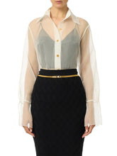 Load image into Gallery viewer, Blouse in organza fabric