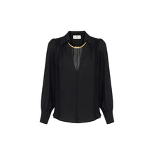 Load image into Gallery viewer, Blouse in georgette fabric with jewel detail