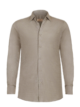 Load image into Gallery viewer, Long Sleeve Linen Shirt