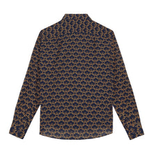 Load image into Gallery viewer, Cotton Voile Shirt Turtles Chains