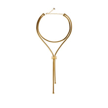 Load image into Gallery viewer, Necklace with snake pattern and logo