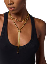 Load image into Gallery viewer, Necklace with snake pattern and logo