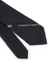 Load image into Gallery viewer, Tie in twill fabric with logo embroidery