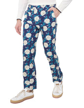 Load image into Gallery viewer, FLORAL PRINTED PLAIN FRONT PANTS
