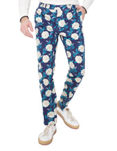 Load image into Gallery viewer, FLORAL PRINTED PLAIN FRONT PANTS
