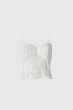 Load image into Gallery viewer, Bustier top with lace
