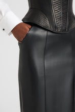Load image into Gallery viewer, Leather sheath skirt